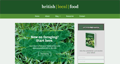 Desktop Screenshot of britishlocalfood.com